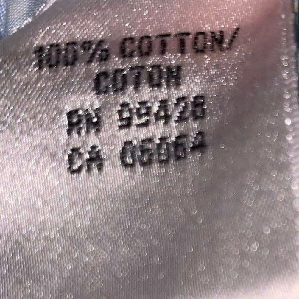 Bugatchi Blue Micro Gingham Button Down Shirt Med… - image 5