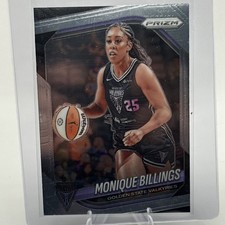 Monique Billings 2025 Panini Silver Prizm WNBA Card #99