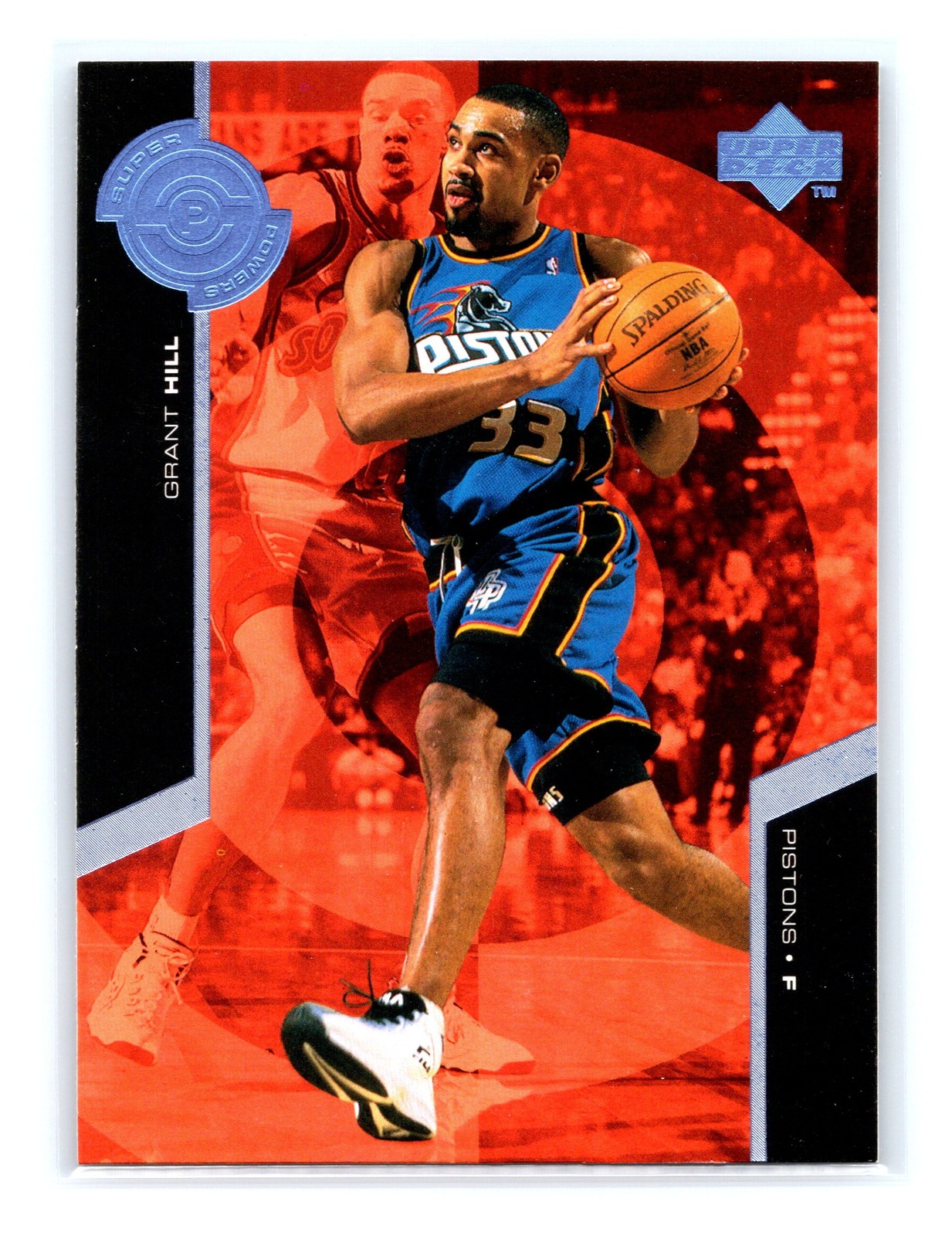 1998-99 Upper Deck Basketball #S8 Grant Hill Super Powers Detroit Pistons