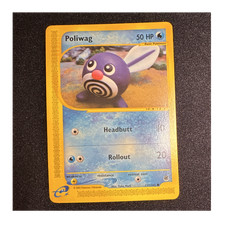 Pokémon Poliwag 125/165 Expedition Base Set Regular Common 50 HP 2002 e-Reader on eBay