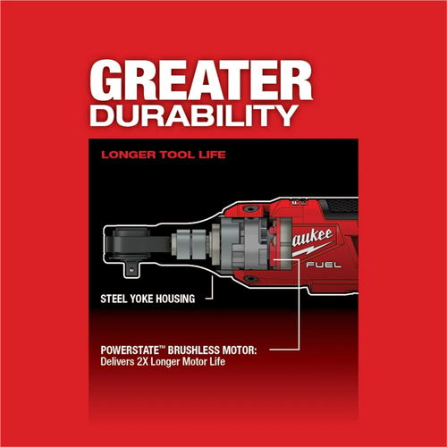 Milwaukee 2566-22 M12 FUEL 1/4" High Speed Ratchet Kit with LED Light - Picture 7 of 15