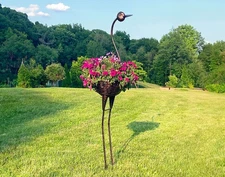 	Ostrich Garden Decoration & Planter