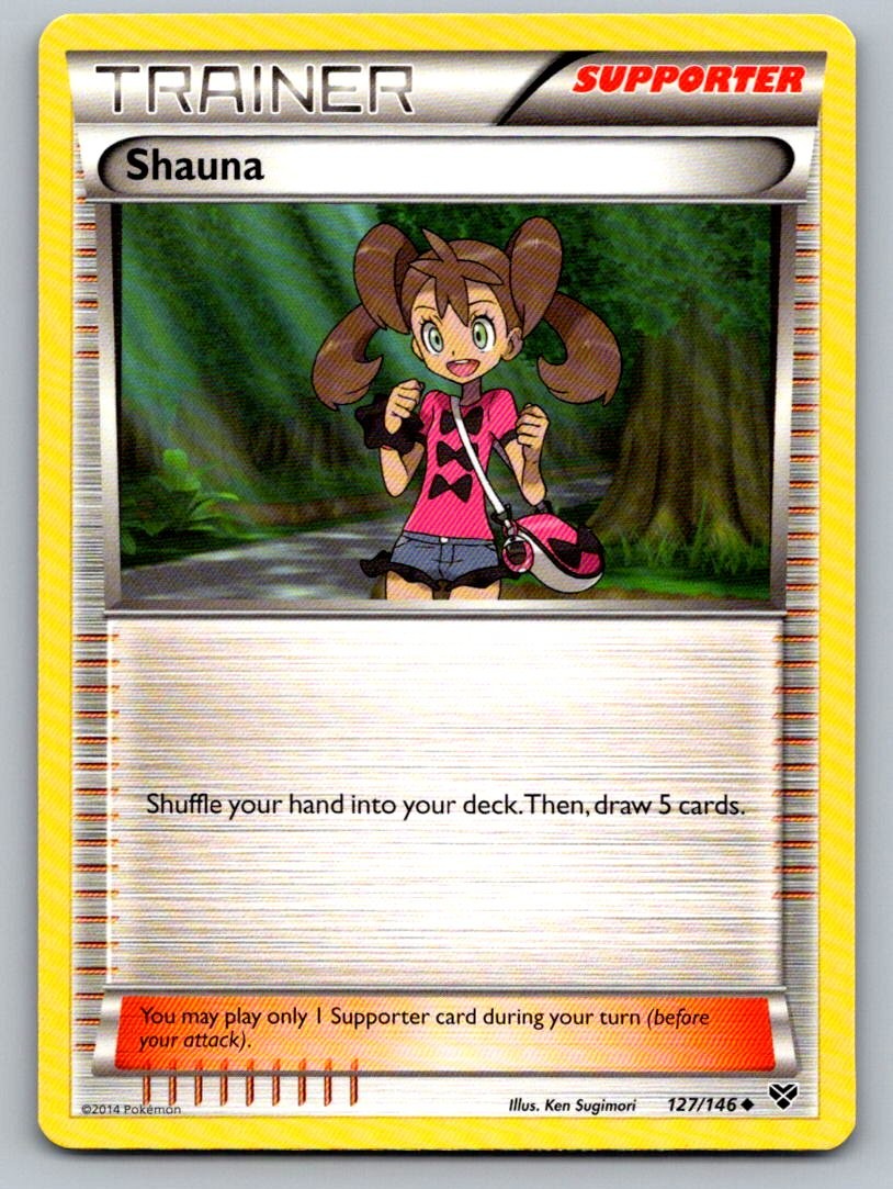 Shauna 127/146 Uncommon XY Pokemon Lightly Played