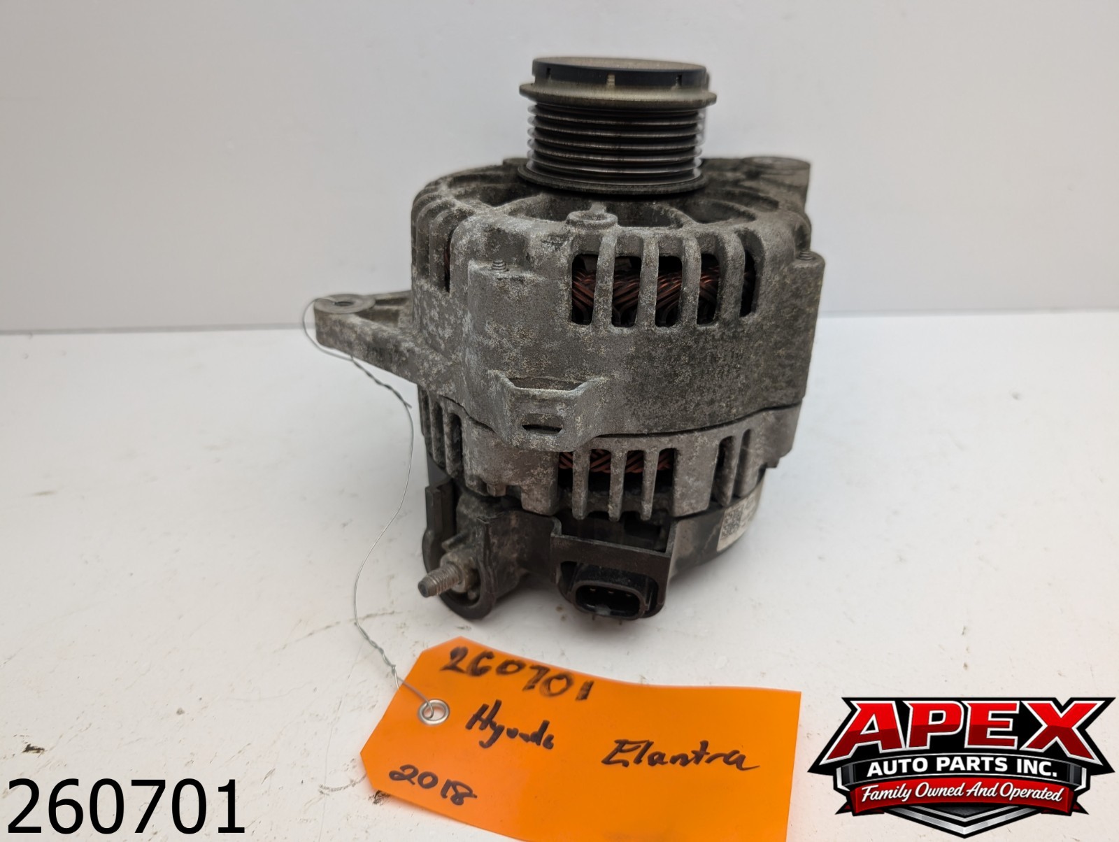 OEM 2018 Hyundai Elantra Gas Alternator Generator Charging Engine Assembly