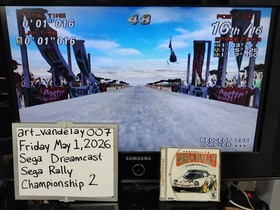 Sega Rally Championship 2 (Sega Dreamcast, 1999) *CIB + Case Protector* Tested!