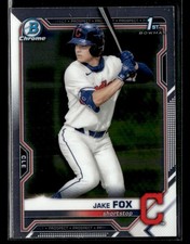 2021 Bowman Draft Jake Fox #BDC-102 Chrome