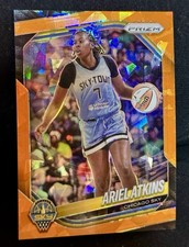 2025 Panini Prizm WNBA - Ariel Atkins #13 Orange Ice Prizm - Chicago Sky