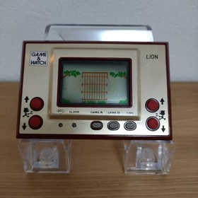 Nintendo Game & Watch Lion Console Red Serviced Tested Used 1980 Japan Retro