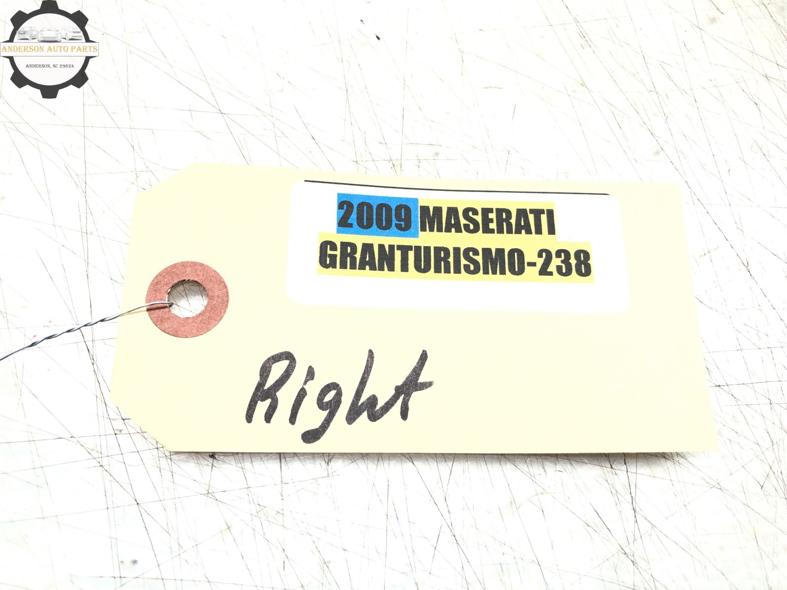 2008-2012 MASERATI GRANTURISMO M145 RIGHT PASS SIDE DOOR WINDOW BELT MOLDING OEM