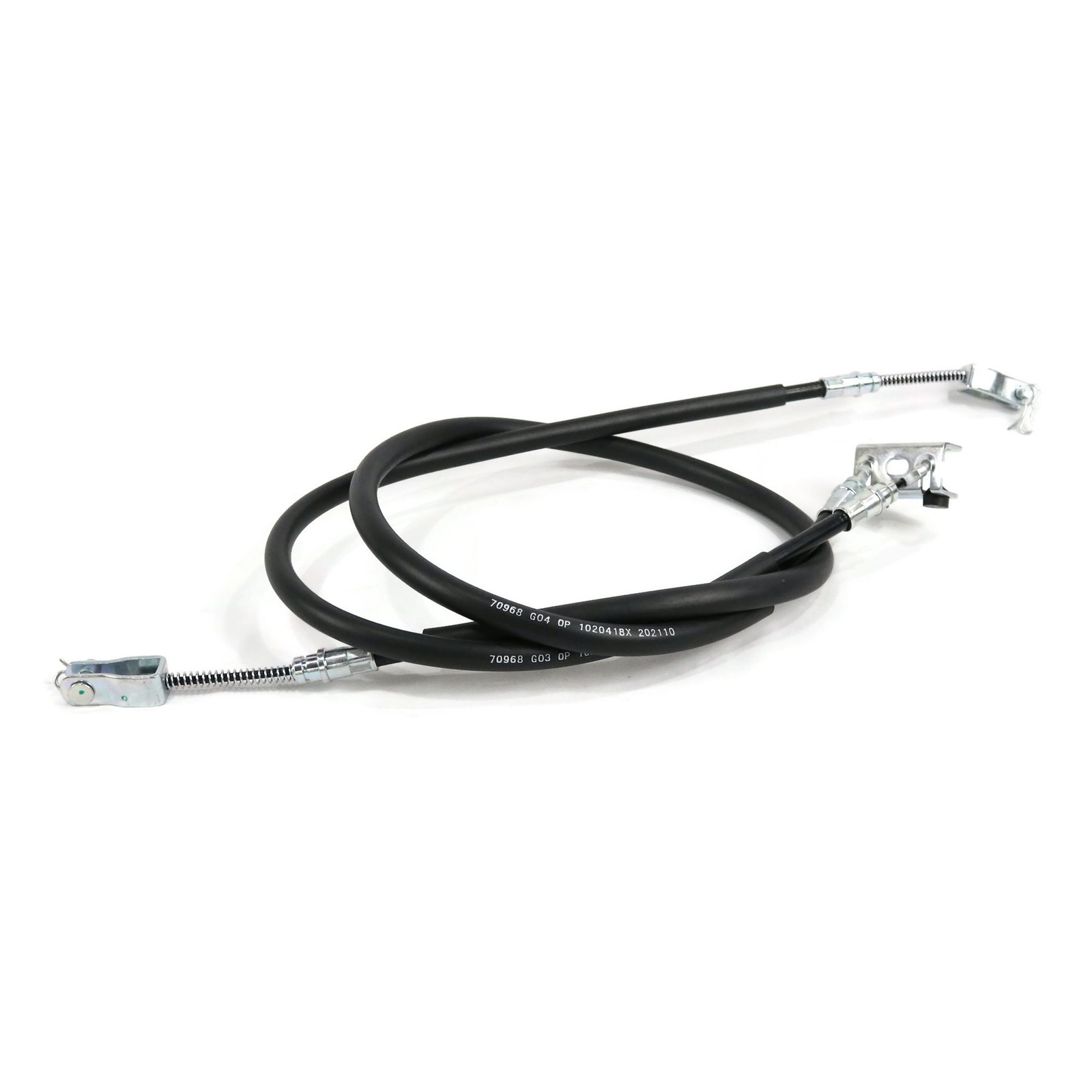 Brake Cable Set with Pins & Clips for 1994 - Current EZGO TXT Medalist Golf Cart