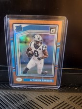 2024 panini donruss optic jatavion sanders #244 orange prizm /249