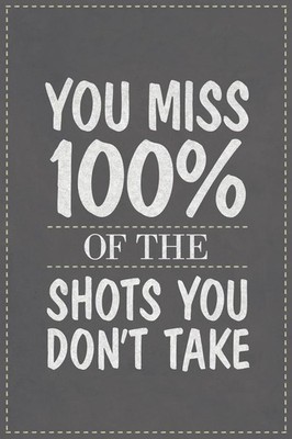 You Miss 100 Percent Of the Shots You Do Not Take Famous Motivational Inspiratio