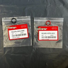 NEW 2PC KIT POWER STEERING PUMP INLET & OUTLET O-RING SEALS FOR HONDA ACURA