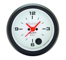 Autometer 5885 Phantom Clock 2 58 12hr Analog Autometer 5885 Phantom Clock 2 58 12hr Analog