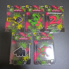 Splatoon 2 Ichiban Kuji Rubber Collection 5-Piece Set unopened