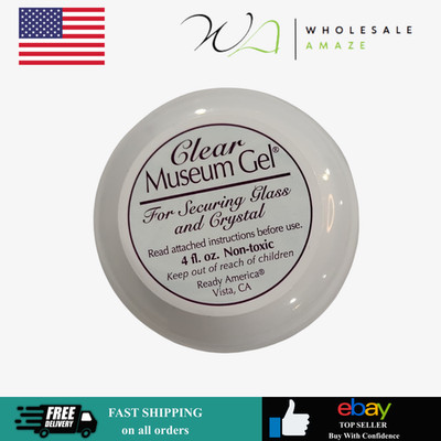Ready America 33111 Museum Gel, Clear