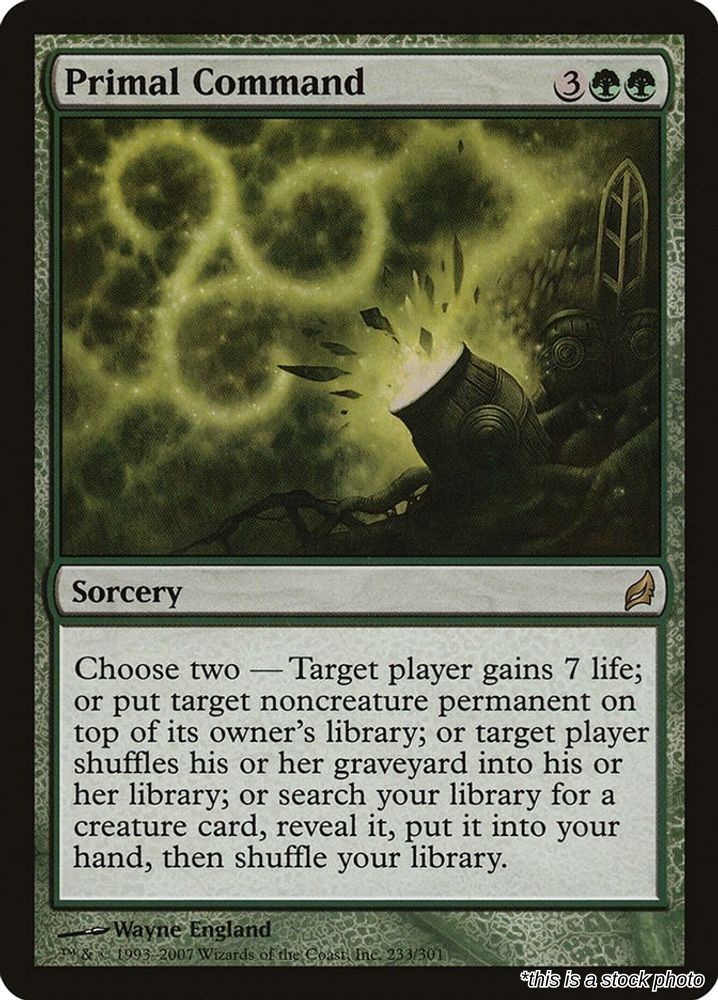 Primal Command [LRW - 233] NM