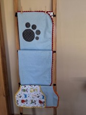 Unique 1 Of A Kind 3-piece Set All Cotton 42" Baby Blanket  Burp Cloths