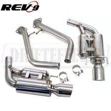 Rev9 FlowMAXX Axle-Back Exhaust Kit Stainless Steel For Lexus IS (XE30) 2014-24