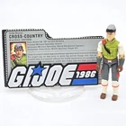 Gi Joe 1986 Cross Country 100% Complete w File Card MINTY Condition ARAH Vintage