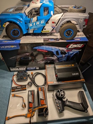 Losi King Shocks Ford Raptor 1/10 4WD Desert Truck Brushless RTR + Zubehör