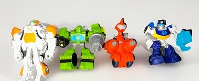 LOT of Hasbro Transformers Playskool Heroes Rescue Bots Academy Mixed Toys