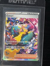 Pokemon TCG Canari 291/217 Ascended Heroes SIR Secret Rare