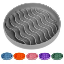 Slow Feeder Dog Bowls Silicone Food Bowl Anti-Gulping, Pets Puppy with Suction