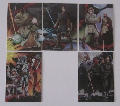Star Wars Heritage - Sonderkarten - 5 Etched-Foil (Wave 1) cards