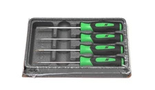 Snap On Tools NEW SGDX40BG 4 Piece Green Mini Combo Screwdriver Set USA