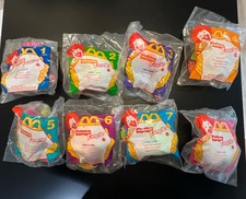 1996 McDonald's HM- Nickelodeon Tangle Twist A Zoid Complete Set of 8 sealed toy