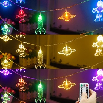Color Changing Lights for Kids Bedroom, Birthday Gifts for Kids,11Ft 20Leds T...