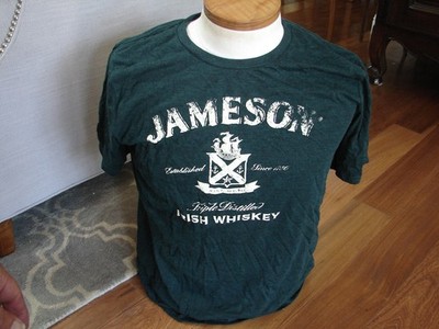 Jameson Irish Whiskey T Shirt Size XL Green New
