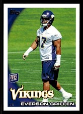 2010 Topps - Everson Griffen #294 Rookie Minnesota Vikings