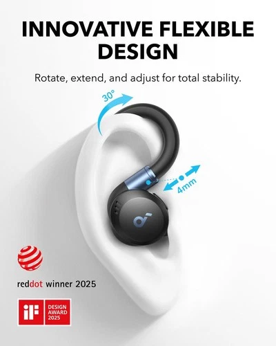 Soundcore by Anker Sport X20 True Wireless Earbuds A3968Z11 | Black Open Box image 2