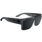 SPY Optic CYRUS Sunglasses Translucent Gunmetal Happy Gray Mirror Lens 3DAY SHIP