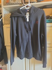 Victoria Secret/Pink . Color Black Zip Up Hoodie XL