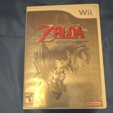 Nintendo The Legend of Zelda: Twilight Princess Wii w/ Case & Manual NTSC 2006