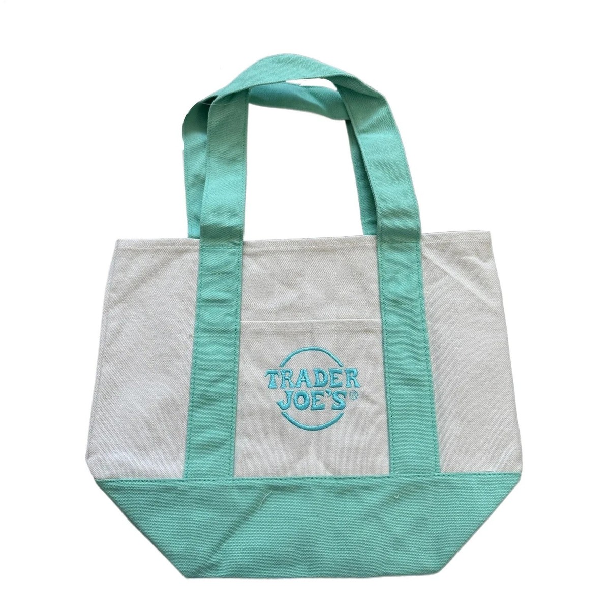 Trader Joe's 2025 Limited Edition Mini Tote Bag Pastel 5 Colors 1