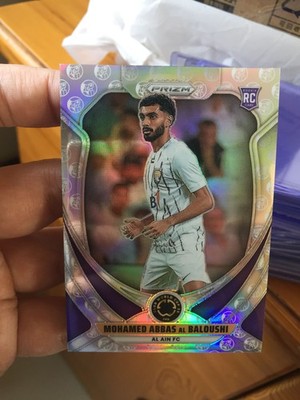 2025 Panini Prizm Club World Cup MOHAMED ABBAS AL BALOUSHI AL AIN White Knight S