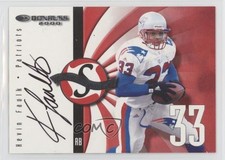 2000 Donruss Signature Series Red Kevin Faulk Auto 7xr