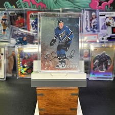 1998-99 Be A Player Autographs #295 Dmitri Mironov Capitals Auto