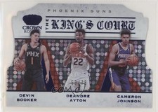 2019 Crown Royale The King's Court Blue 53/75 Cameron Johnson Deandre Ayton 1kk