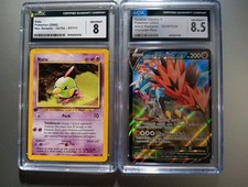 CGC 8 1st Edition Natu 67/111 Neo Genesis  & CGC 8.5 Galarian Zapdos TG19/TTG30