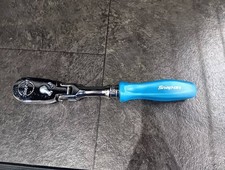 Snap-on FHFD80APB 3/8" PEARL BLUE HARD Handle Flex Head Ratchet [Mint] MSS ZIK