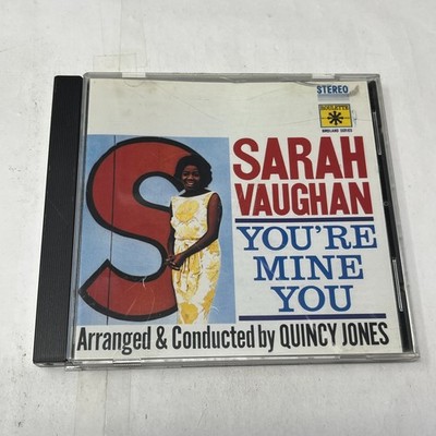 Sarah Vaughan - You're Mine You CD Arranged & Conducted by Quincy Jones Jazz
