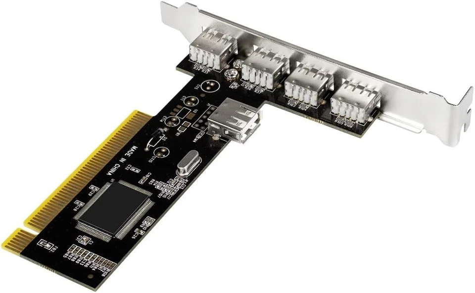 LogiLink USB 2.0 PCI Add-on Card 4+1 Port - Imagen 2 de 4