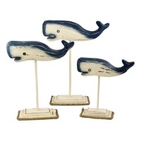 Wale Aus Holz 33 X 25 Cm Sea-Club