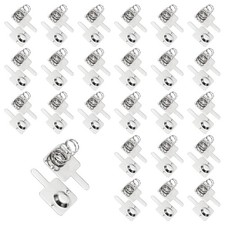 AA Battery Contact Spring Plates, 24 Set 13 mm x 11.5mm Terminal Contacts