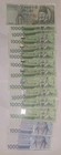 122,000 South Korea Won FV (Face Value) Banknote Lot — photo 1